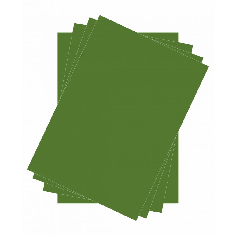 Cartoncino Luxury Colore Verde - Formato A4 e formato 35x50 cm