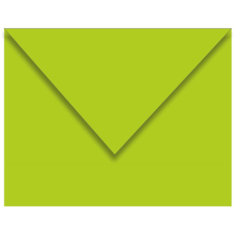 7x9 Cm, groene kleur kleine envelop, 80 Gr