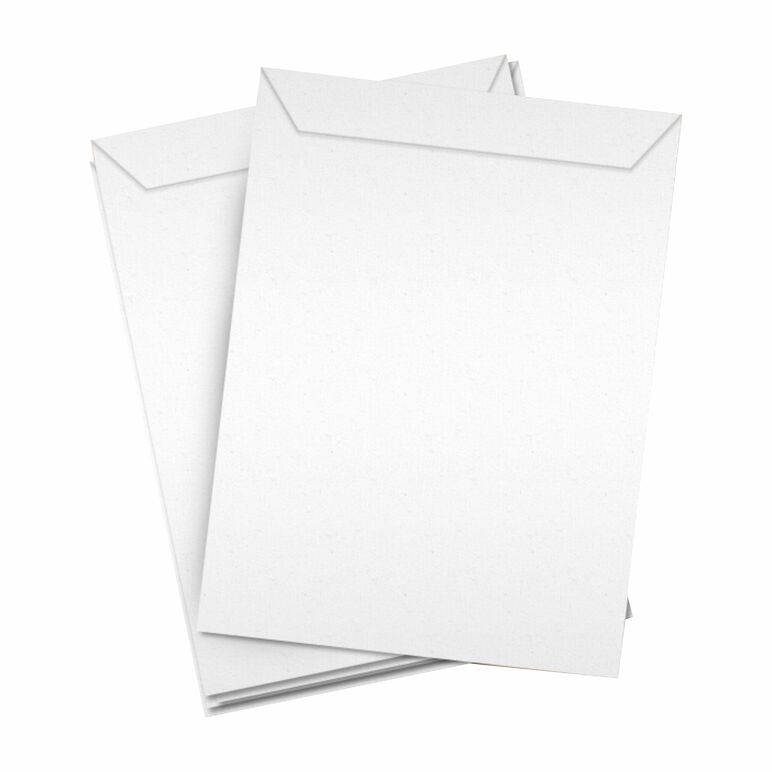 24x32 Cm, White Paper, 110 Gr Envelope, Self Seal